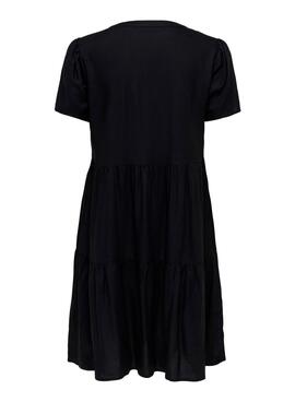Robe noire Only Zally pour femme