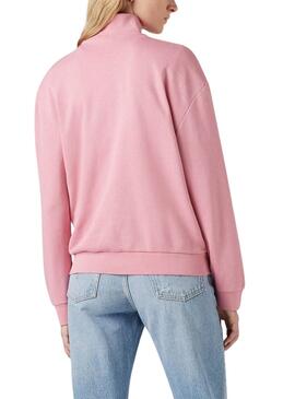 Sweat à capuche Levis Everyday rose pour femme