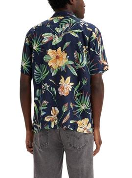 Chemise Levis The Sunset Camp tropicale pour homme