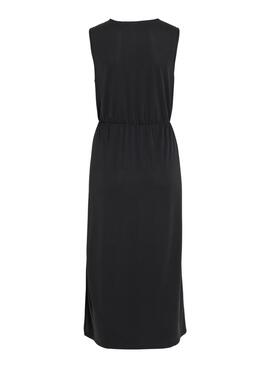 Robe noire Vila Modala pour femme