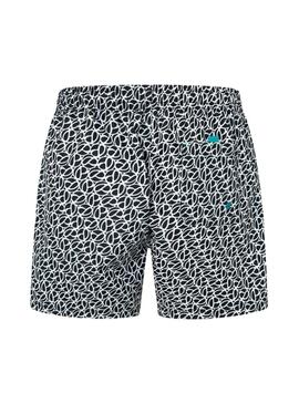 Maillot de bain Pepe Jeans Print Noir pour Homme