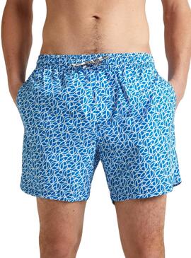 Maillot de bain Pepe Jeans Print Bleu pour Homme