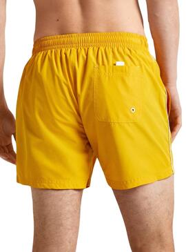 Maillot de bain Pepe Jeans Logo Jaune pour Homme