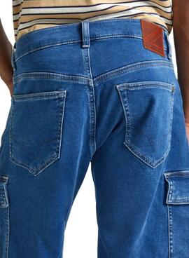 Pepe Jeans Shorts Relaxed Bleu Pour Homme