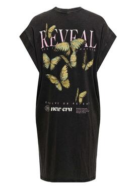 Robe Only Lucy noire pour femme