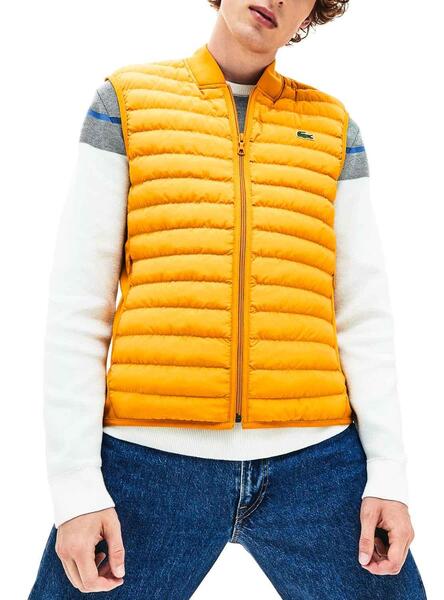 gilet lacoste jaune