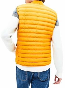 Gilet Lacoste Rembourré Jaune à partir de Homme