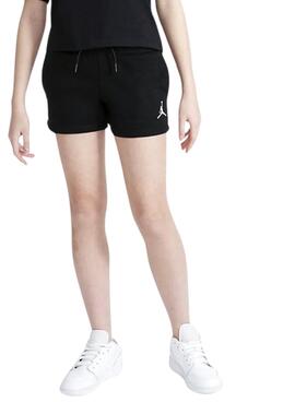 Short de sport Jordan Essentials noir pour fille