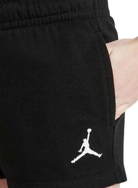 Short de sport Jordan Essentials noir pour fille