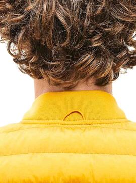 Gilet Lacoste Rembourré Jaune à partir de Homme