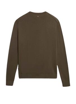 Maillot Napapijri Decatur basique vert pour homme