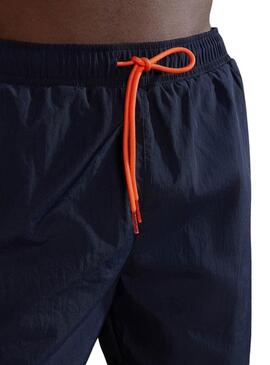 Maillot de bain Napapijri Haldane bleu marine pour homme