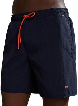 Maillot de bain Napapijri Haldane bleu marine pour homme