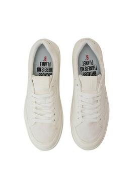 Chaussures Ecoalf Deia blanc pour homme