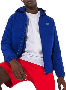 Veste Lacoste Sport Bleu rembourré 