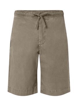 Shorts Ecoalf Ethica kaki pour hommes