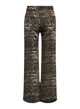 Pantalon Only Anlie imprimé léopard pour femme
