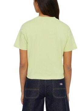 T-Shirt Dickies Oakport Vert pour Femme
