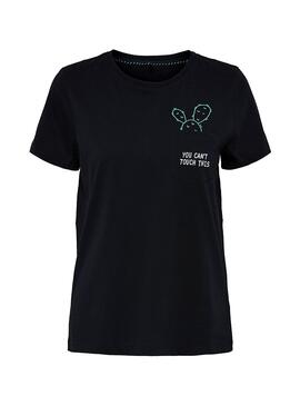 T-Shirt Only Polly Pocket Noire Femme 