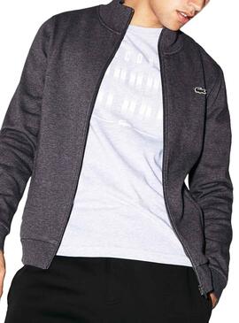 Veste Lacoste Sport Zipper Gris Homme