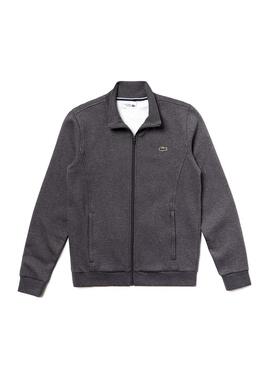 Veste Lacoste Sport Zipper Gris Homme