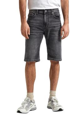 Shorts Pepe Jeans Slim Noir pour Homme