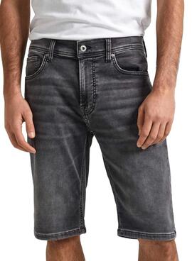 Shorts Pepe Jeans Slim Noir pour Homme