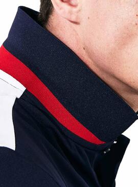 Polo Lacoste Sport Colorblock Navy Pour Homme