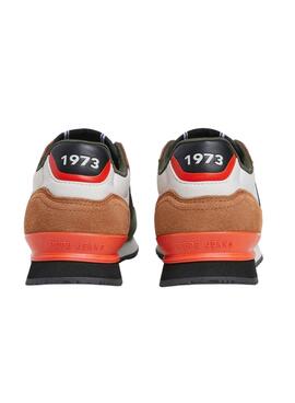 Chaussures Pepe Jeans London Grade vertes pour homme.