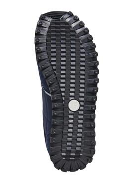 Chaussures Pepe Jeans Brit On bleu pour homme.