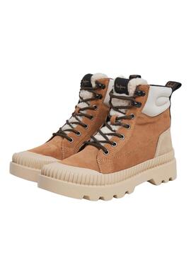 Bottes marron Pepe Jeans Ascot pour femmes