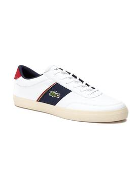 Baskets Lacoste Court-Master Blanc Homme