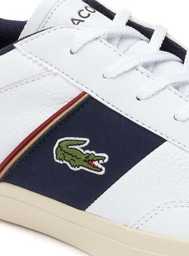 Baskets Lacoste Court-Master Blanc Homme