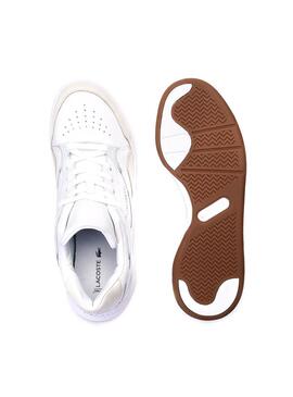Baskets Lacoste Court Slam Blanc Pour Homme