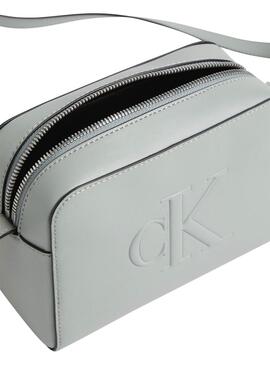 Sac à main Calvin Klein Camera gris pour femme