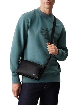 Sac Calvin Klein Jeans Monogramme noir pour homme