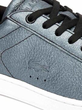 Baskets Lacoste Carnaby Evo Metallic Femme