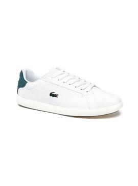 Baskets Lacoste Graduate Leather Blanc Femme