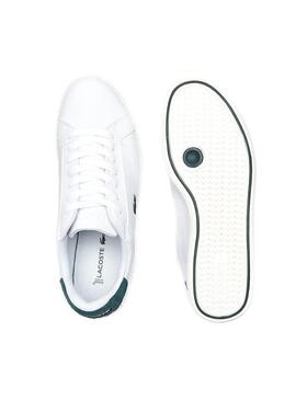 Baskets Lacoste Graduate Leather Blanc Femme