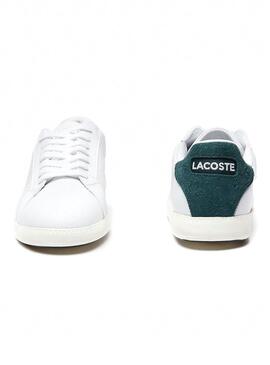 Baskets Lacoste Graduate Leather Blanc Femme