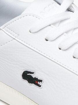Baskets Lacoste Graduate Leather Blanc Femme