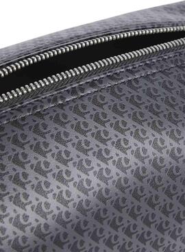 Sac à main Calvin Klein Jeans Monogram noir 