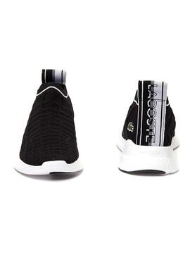 Baskets Chaussette Lacoste LT Fit Noire Pour Femme
