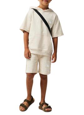 Bermudes Name It Hummi Beige Pour Enfant