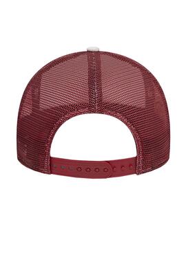 Casquette New Era World Series Trucker rouge pour hommes et femmes