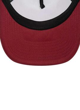Casquette New Era World Series Trucker rouge pour hommes et femmes