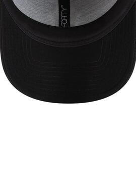 Casquette New Era Metallic Logo noire pour homme et femme