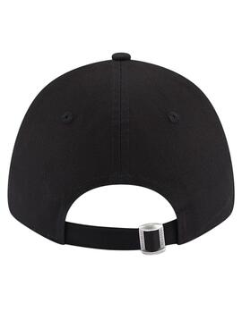 Casquette New Era Metallic Logo noire pour homme et femme