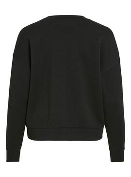 Sweat-shirt Vila Visiffi noir pour femme