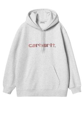 Sweatshirt Carhartt Hooded gris pour femme 